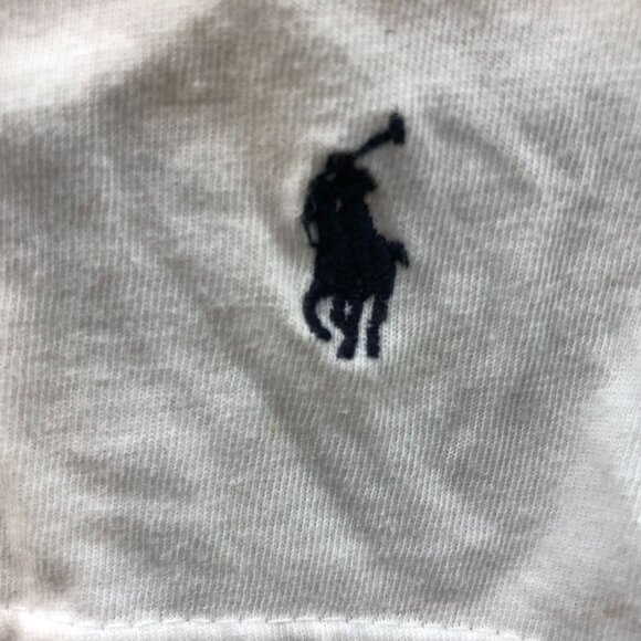 Polo Ralph Lauren Men T-Shirt Medium Slim Fit Crew Neck Casual White Tee Classic - Picture 6 of 8